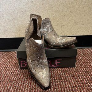 Ariat Dixon Western Booties- Metallic Snake